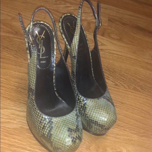 Authentic YSL sling backs NEVER WORN - Picture 3 of 3